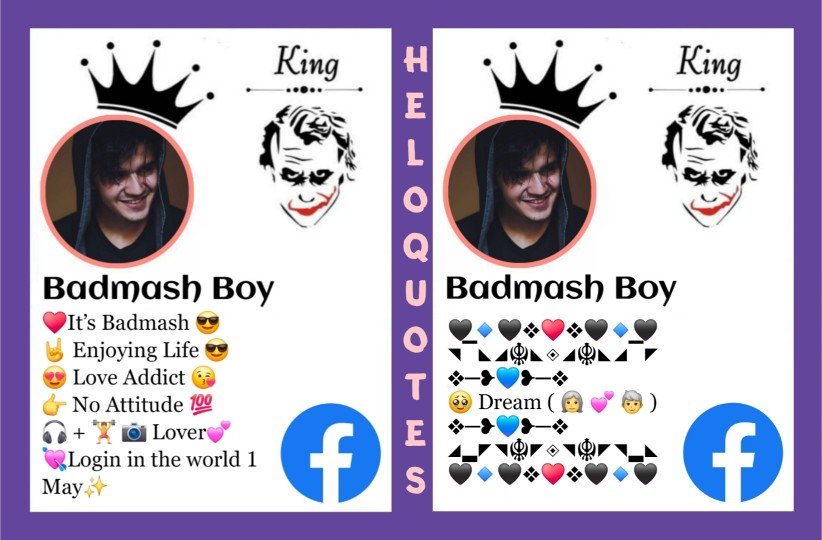 Facebook Bio