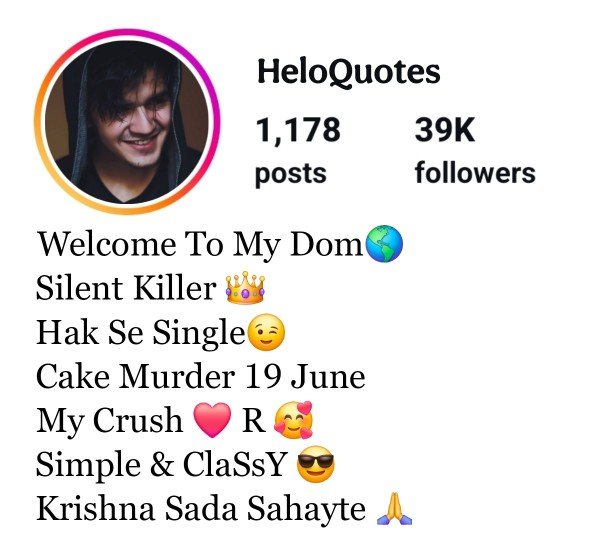 Instagram Bio For Muslim Boys